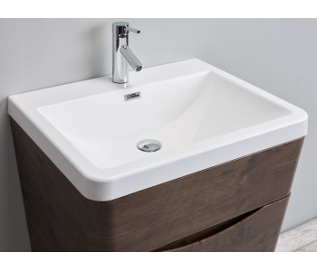 PIRAMID 800MM WHITE OAK, FREE STANDING