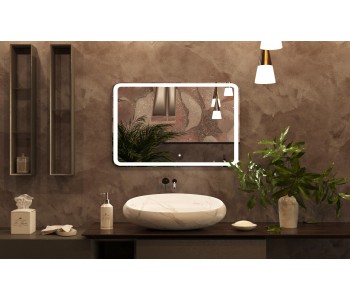 Bath Mirror LED 900x25x600