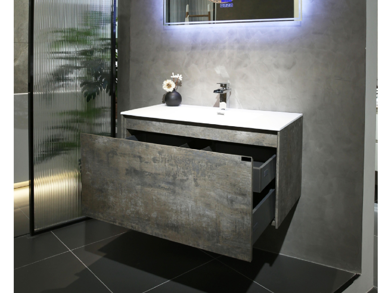 Prado 1200mm Maple Oak, wall hung 